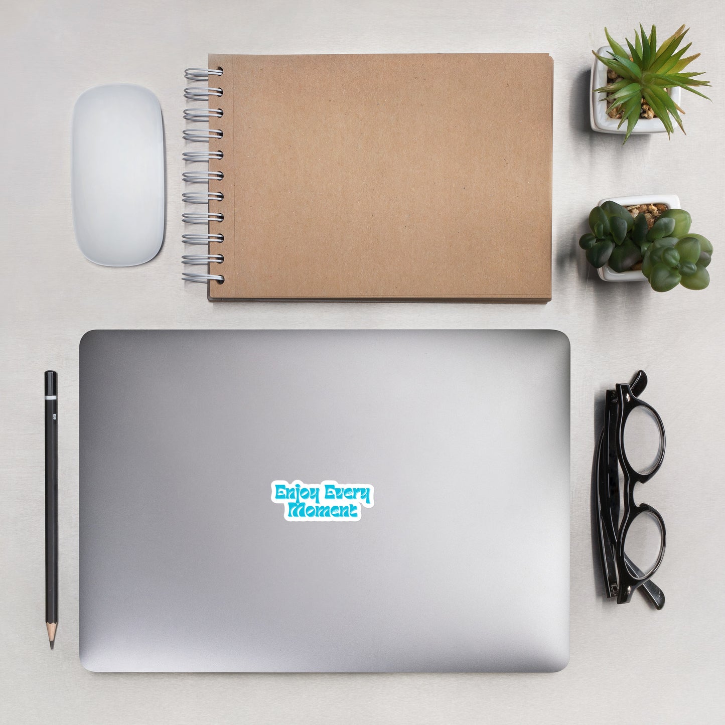 Enjoy Every Moment kiss-cut vinyl sticker