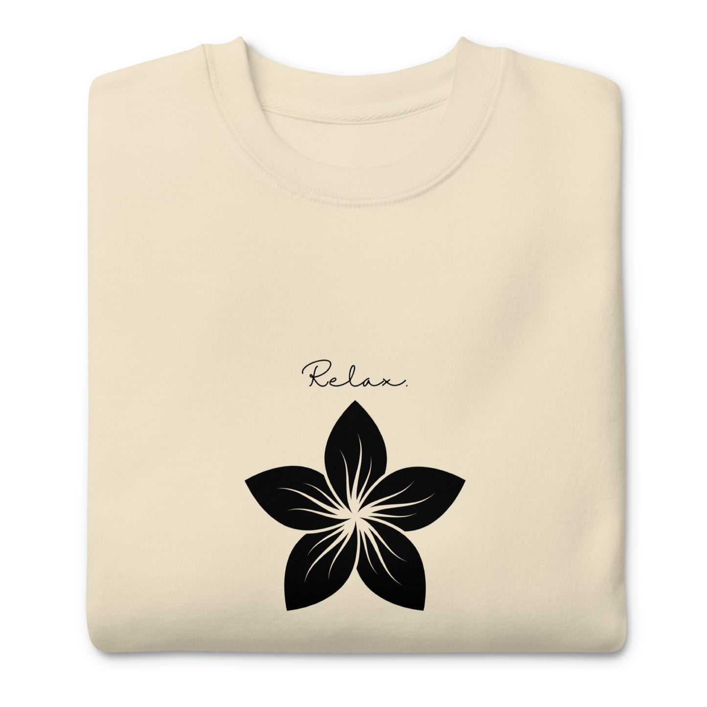 Relax Flower - Premium Sweatshirt (unisex)