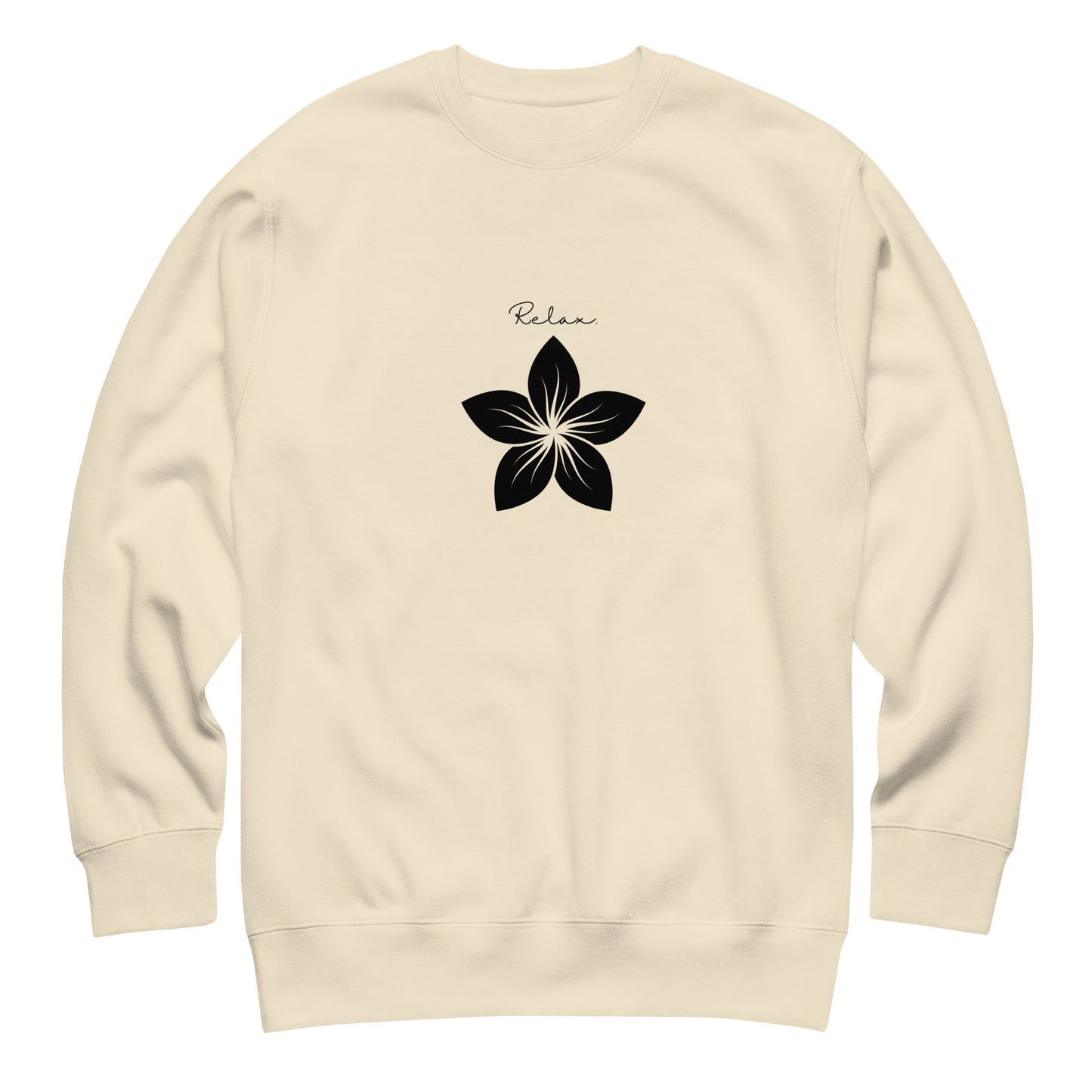 Relax Flower - Premium Sweatshirt (unisex)