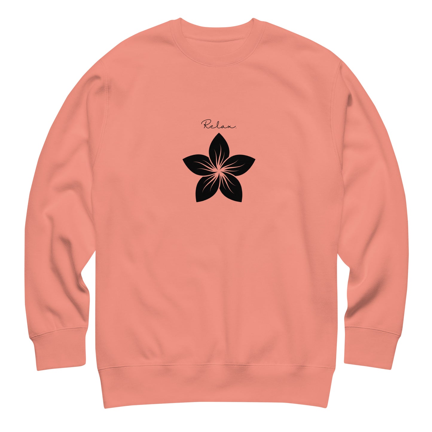 Relax Flower - Premium Sweatshirt (unisex)