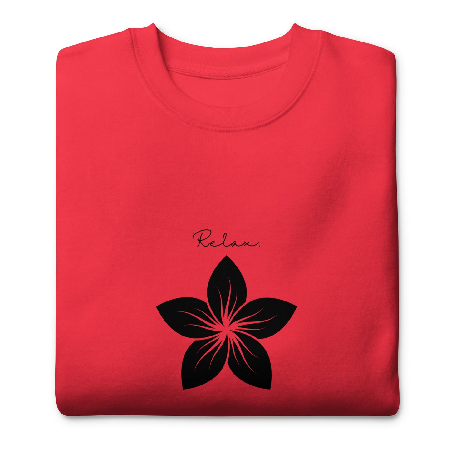 Relax Flower - Premium Sweatshirt (unisex)