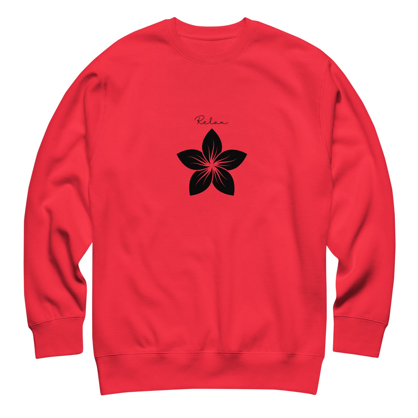 Relax Flower - Premium Sweatshirt (unisex)