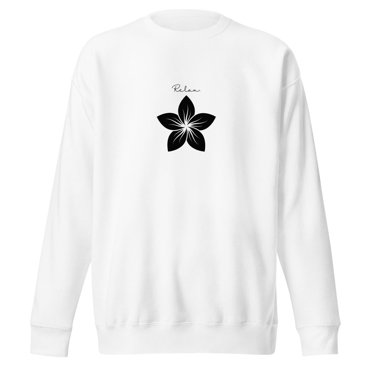 Relax Flower - Premium Sweatshirt (unisex)