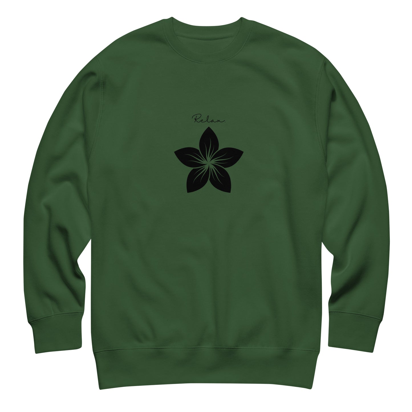 Relax Flower - Premium Sweatshirt (unisex)
